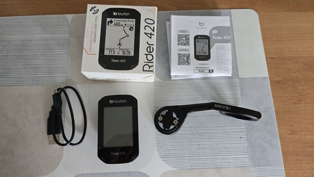 Licznik rowerowy BRYTON Ryder 420.GPS.