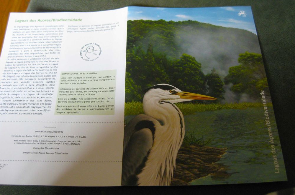 PUZZLE lagoas dos Açores / Biodiversidade 200 Peças