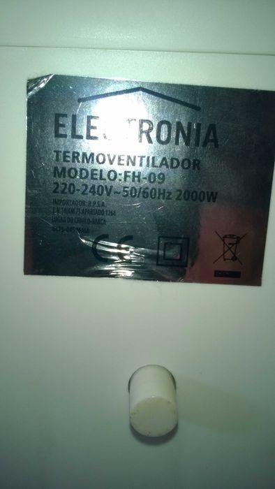 ELECTRONIA Electric Heater Fan64284554079746121