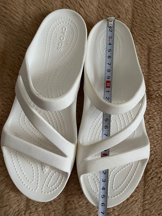 Klapki Crocs lekkie piankowe 40 wkładka 26 cm.