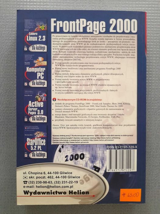FrontPage 2000 dla każdego - Denise Tyler