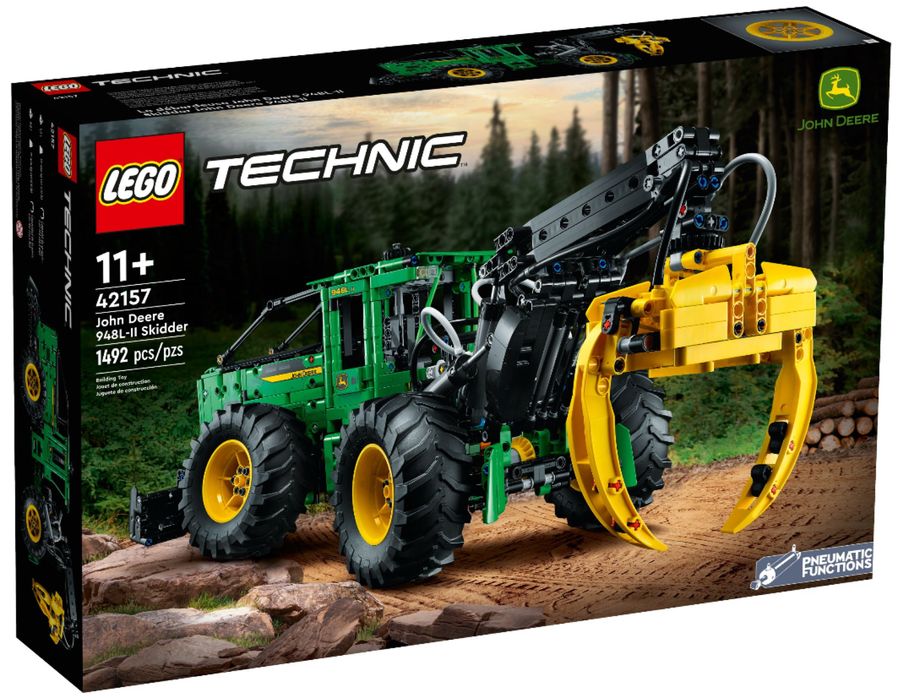 Lego 42157 Technic Ciagnik John Deere 948L Unikat Wycofany