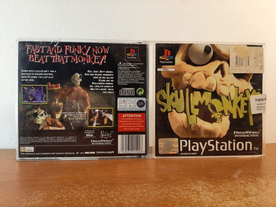 Gra Skull Monkey PS1/PSx