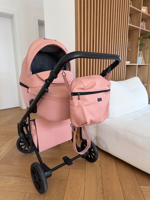 Wózek Anex e type 2w1 peach