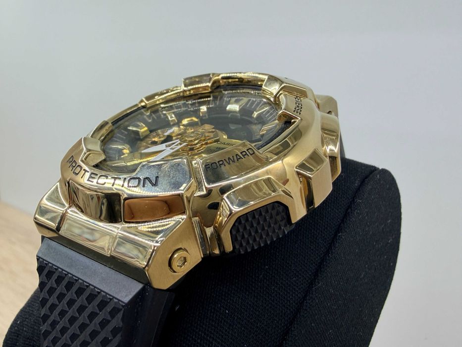 Zegarek Casio G-SHOCK GM-110G-1A9ER Złoty Czarny BOX / JAK NOWY!