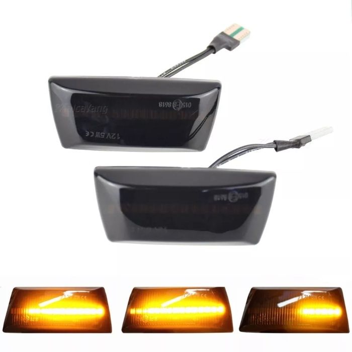 Piscas dinâmicos laterais led Opel
