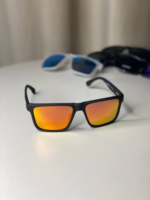 Lacoste окуляри чоловічі сонцезахисні Polarized UV400 стильні окуляри від сонця для водіння модель 6574