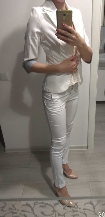 Шикарные белые штаны