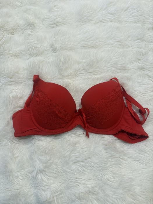 Stanik czerwony  75B