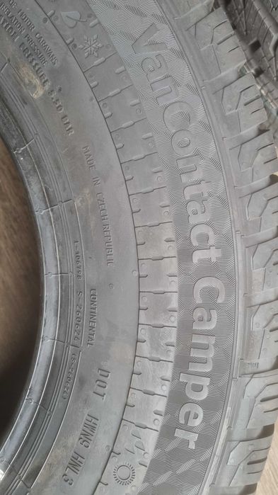 2 Opony całoroczne 225/75r16 C Continental Van Contact Camper Warszawa