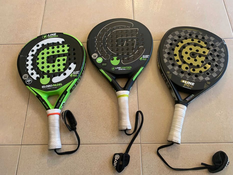 3 raquete de Padel - Globo Padel - A precisar de reparação