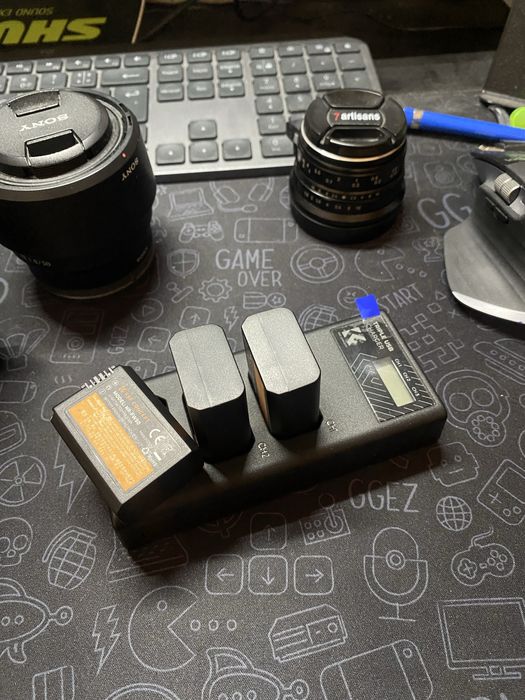 Equipamento video e fotografia
