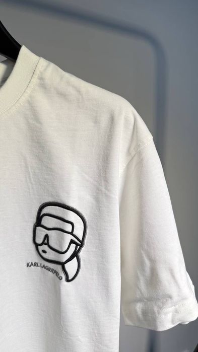 Стильна футболка KARL LAGERFELD White