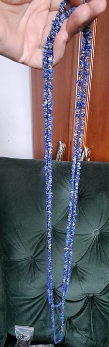 Korale z lapis lazuli