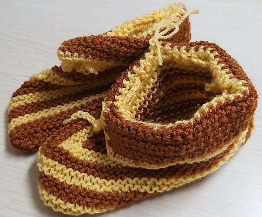 Botinhas ao estilo dos avós.