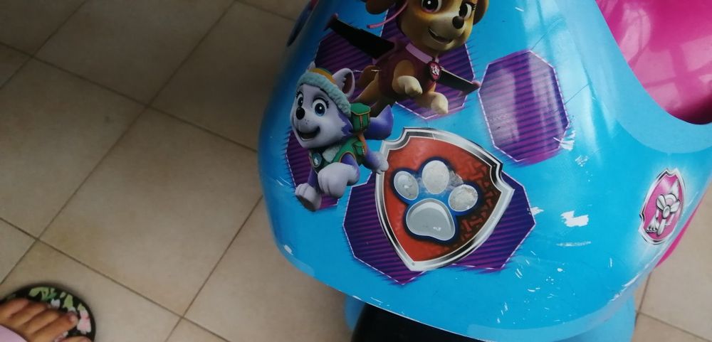 Moto criança Patrulha Pata