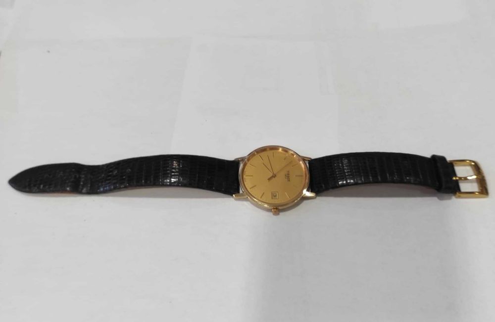 Tissot Goldrun Sapphire 18k Gold