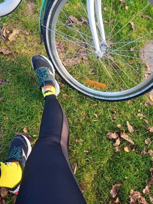 Rower miejski Storm Stockholm biało-miętowy 26' koła, uchwyt na koszyk