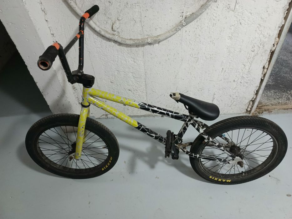 Rower BMX brak łańcucha