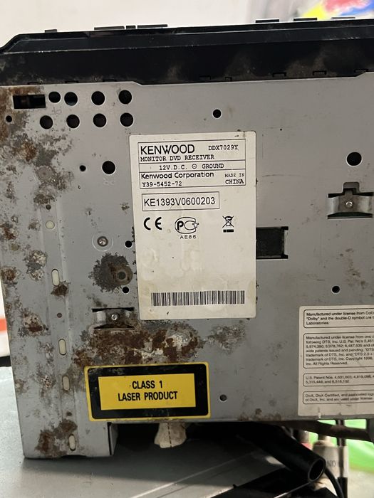 Kenwod ddx7029y  monitor dvd receiver