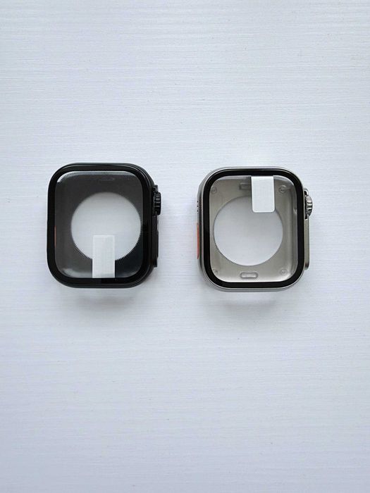 Чохол бампер із загартованим склом для Apple Watch на всі серії чехол