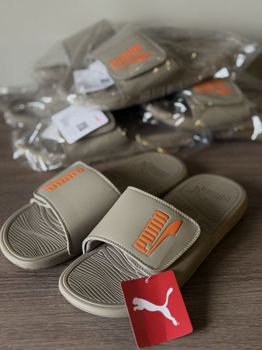 Мужские шлепки Puma. Чоловічі шльопанці Puma