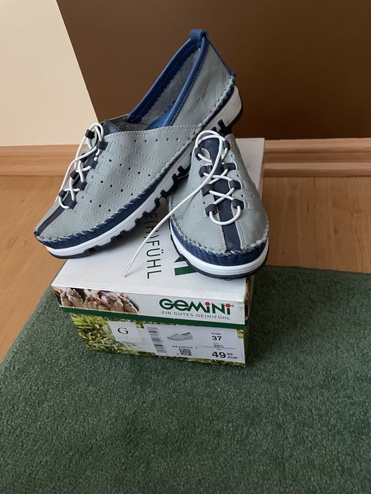 Buty skórzane damskie Gemini roz. 37, 39,40 Nowe