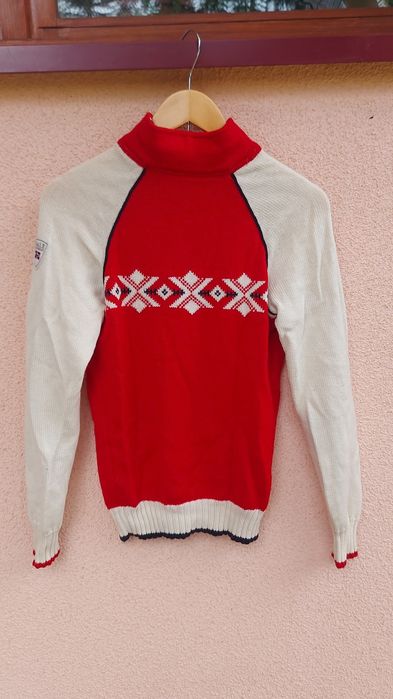 sweter wełniany dale of Norway 100% wełna wool ciepły S 36