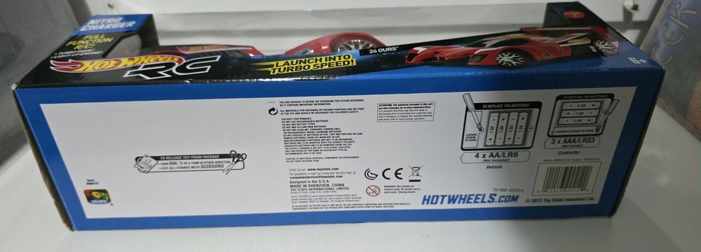 Hot Wheels Remote Control Nitro Charger радіокерована машинка дріфт