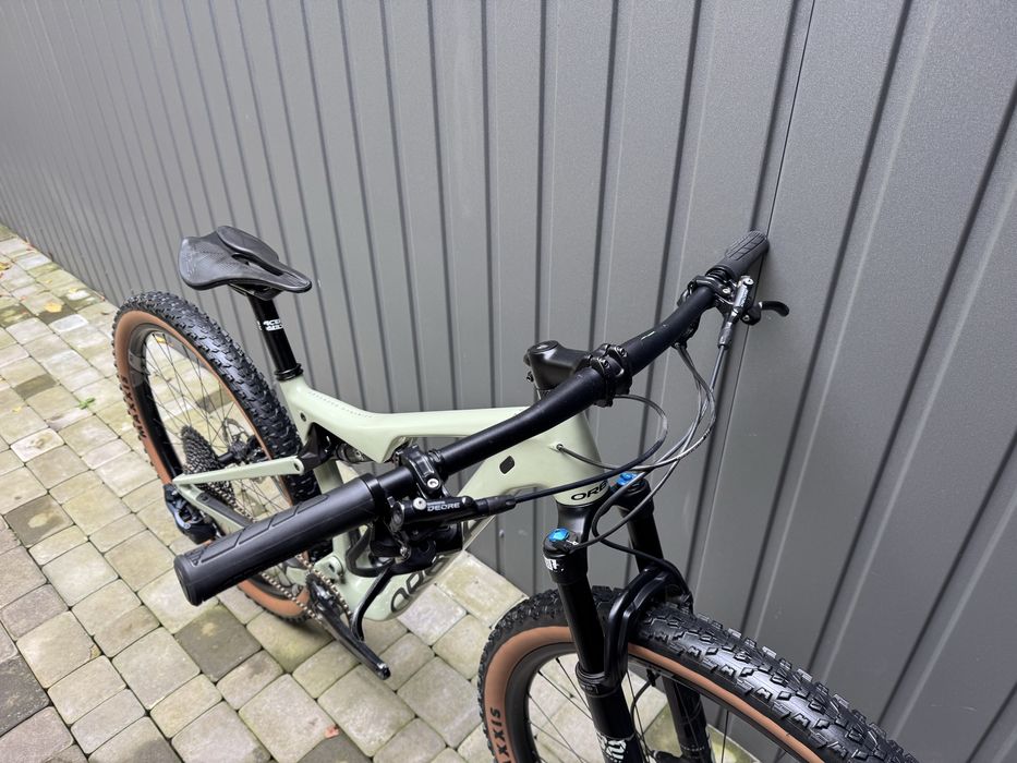 Карбоновий Велосипед Orbea Oiz AXS. Вилка Fox