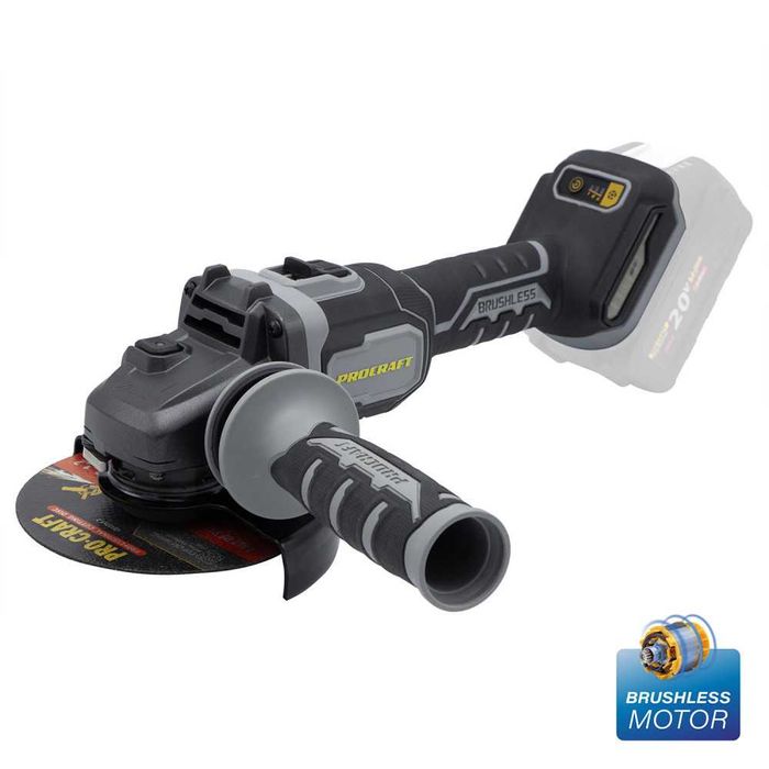 Акумуляторна болгарка Procraft AG125B (без акб та зп)