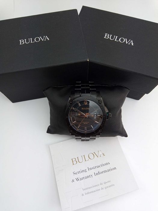 Bulova Precisionist 98B295 лимитка Grammy 262 кГц, гнутый сапфир 300м