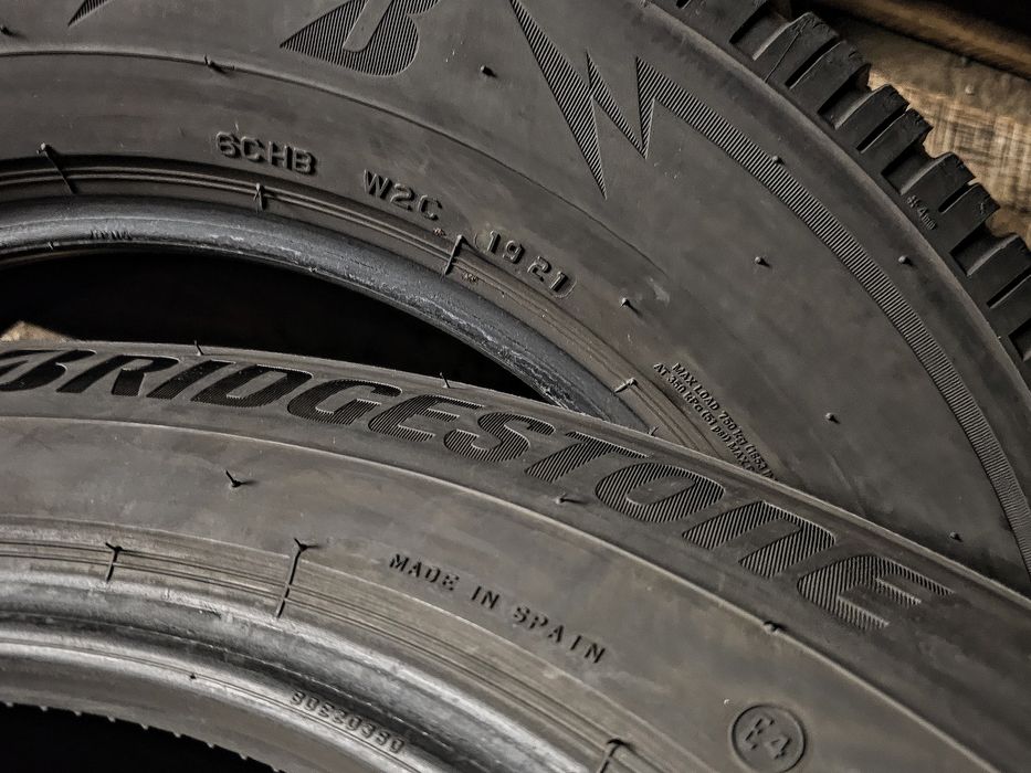 Пара 215/65r16 Bridgestone | 7mm | 2021 | Spain | Зимові преміум шини