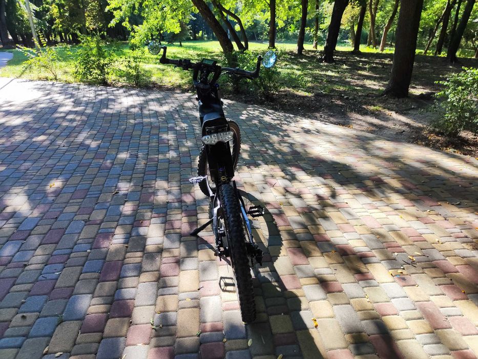 Електромопед Enduro 3000W | 80 км/год | Пробіг 1 рік | Топ-стан