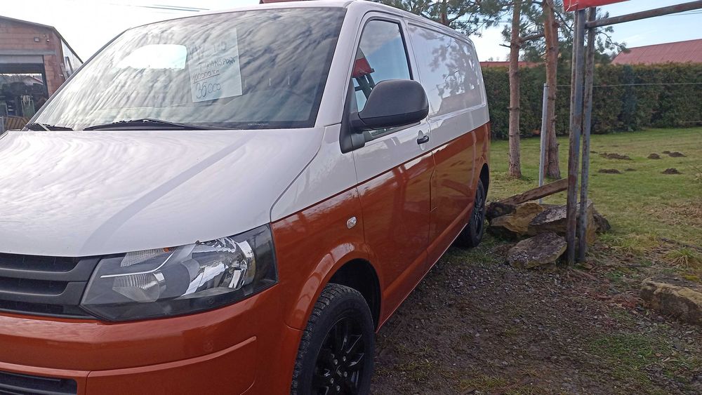 Volkswagen T5 transporter 2.0 tdi dwukolor 102tys km