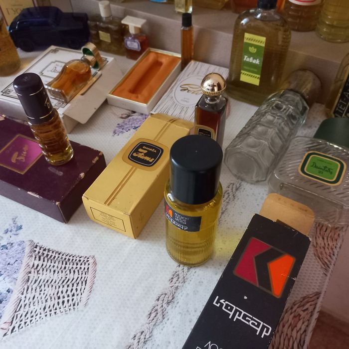 Одеколон и духи СССР от дзинтарс  и других фабрик
