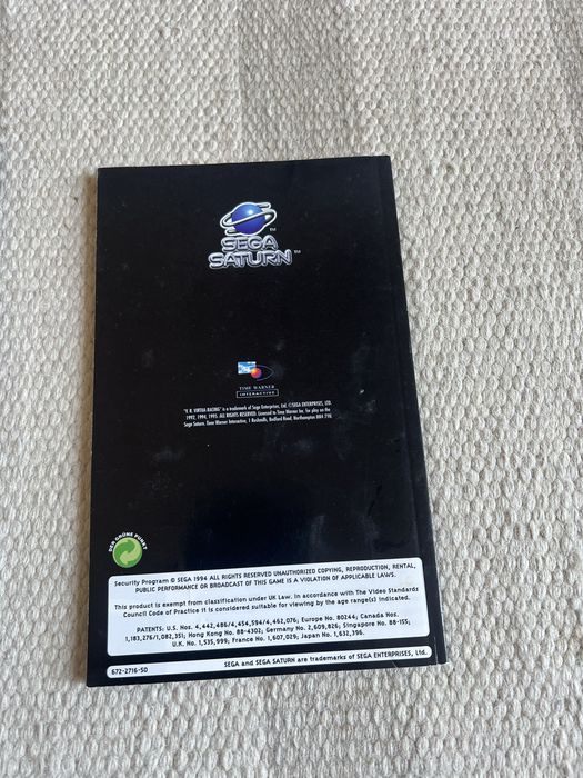 Virtua racing - Sega Saturn