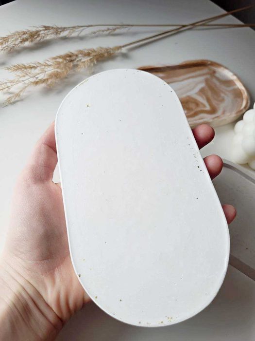 Podstawka na biżuterię nowa ręcznie robiona tacka handmade prezent