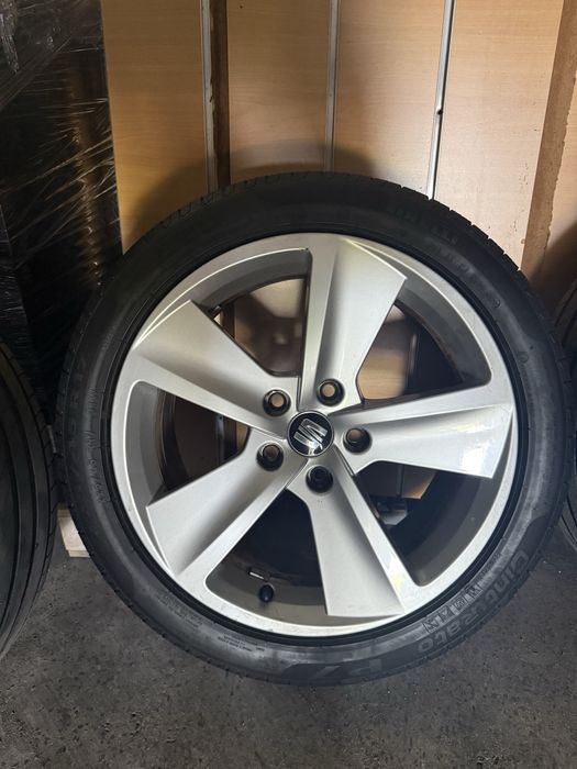 Jantes 17” Seat 5x112 com pneus