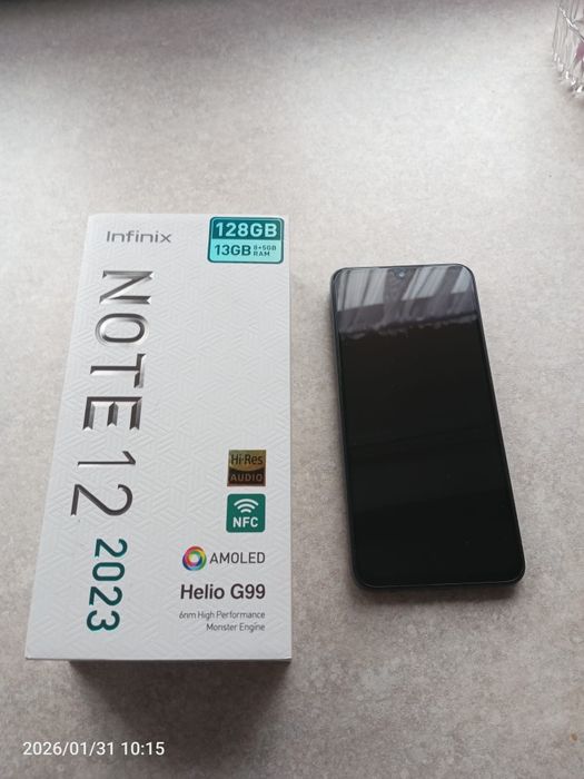Infinix note 12 2023, 128 GB, 8+5 GB RAM