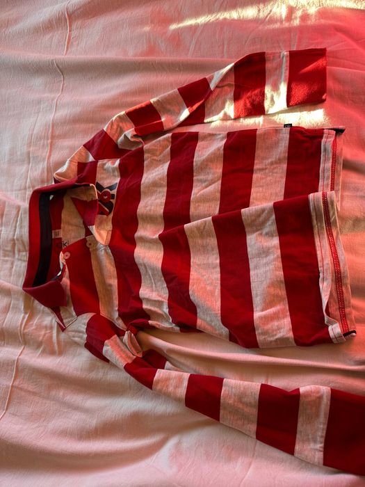 Koszulka Okaidi długi rękaw polo