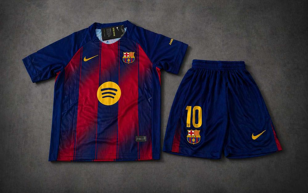 FC Barcelona Lamine Yamal Strój dziecięcy Komplet Zestaw Duży Wybór  Sezon 25/26