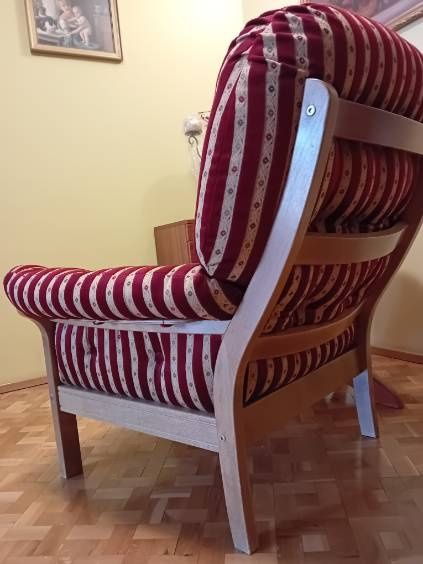 Fotel używany lata 80-te PRL