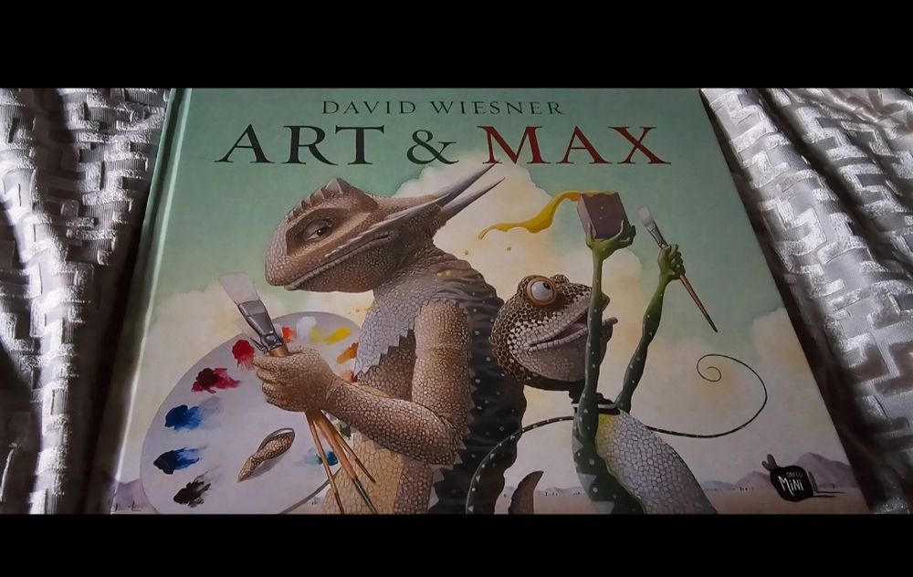 Livro Art & Max David Wiesner
