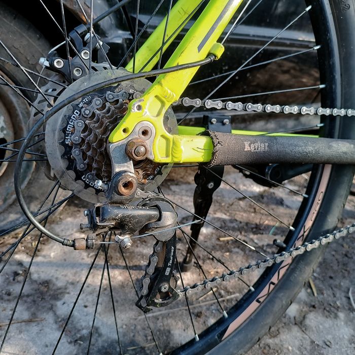 Велосипед гірський Cross 29", mtb, МТБ однопідвіс алюмінієвий