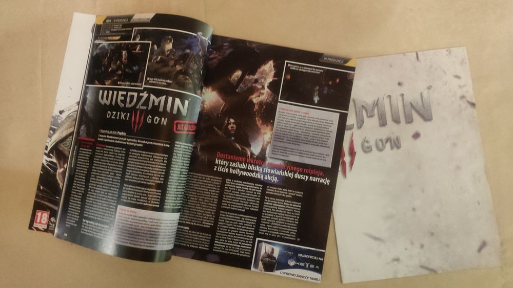 CD-ACTION (243) 6 maj 2015 platak Wiedźmin 3