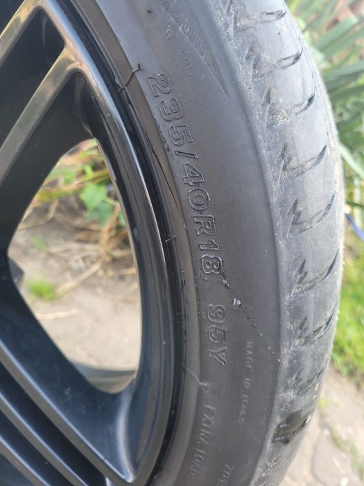 Felgi aluminiowe AMG  czarne 18 do mercedesa