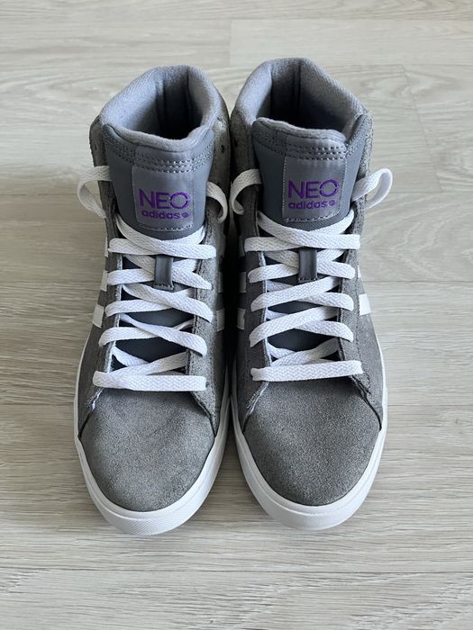 Оригінал ADIDAS NEO високі утеплені кеди, розмір eu 40,5