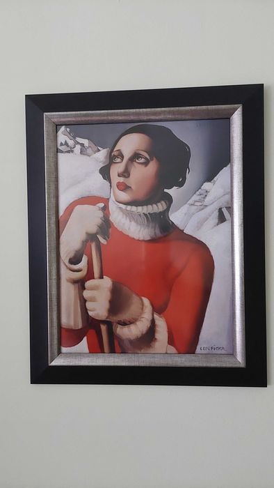Reprodukcja St. Moritz Tamara Łempicka