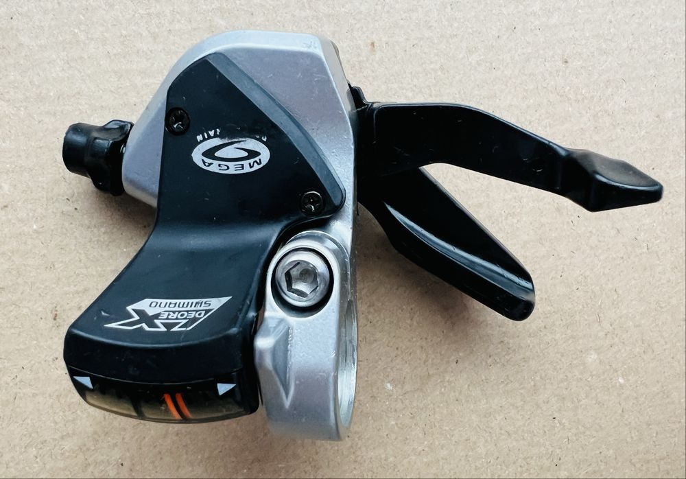 Manetka SHIMANO DEORE LX SL-M570 9s Trigger Prawa JAPAN wskaźnik